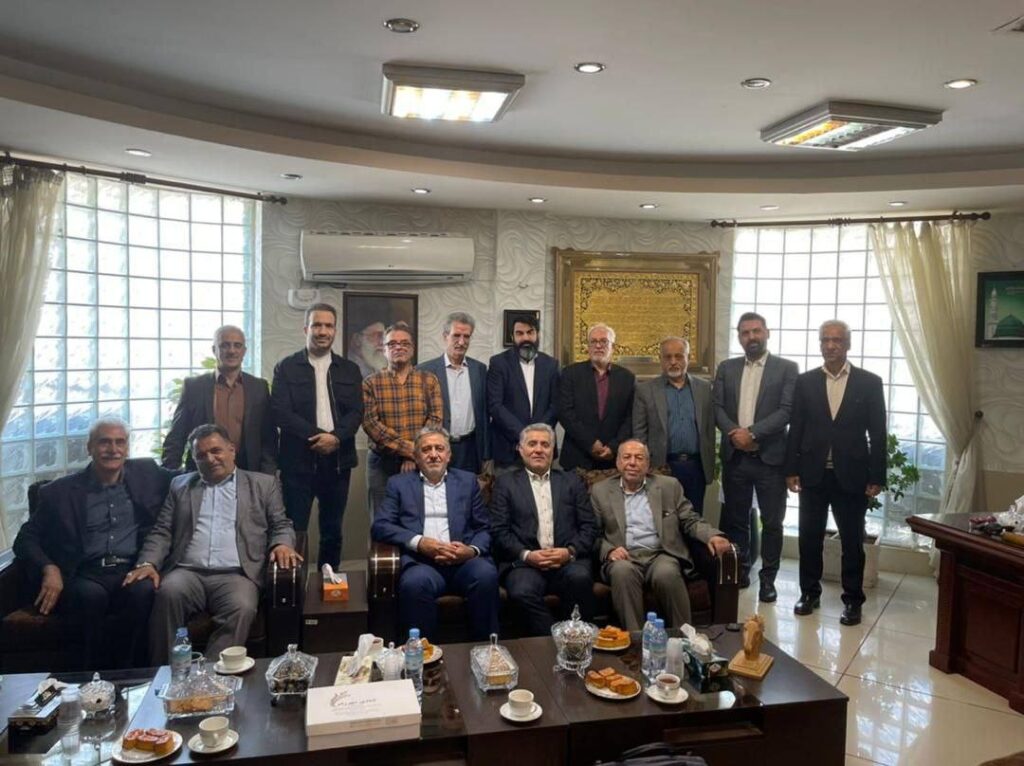 دیدار هیئت مدیره اتحادیه با هیئت رئیسه اتاق اصناف تهران