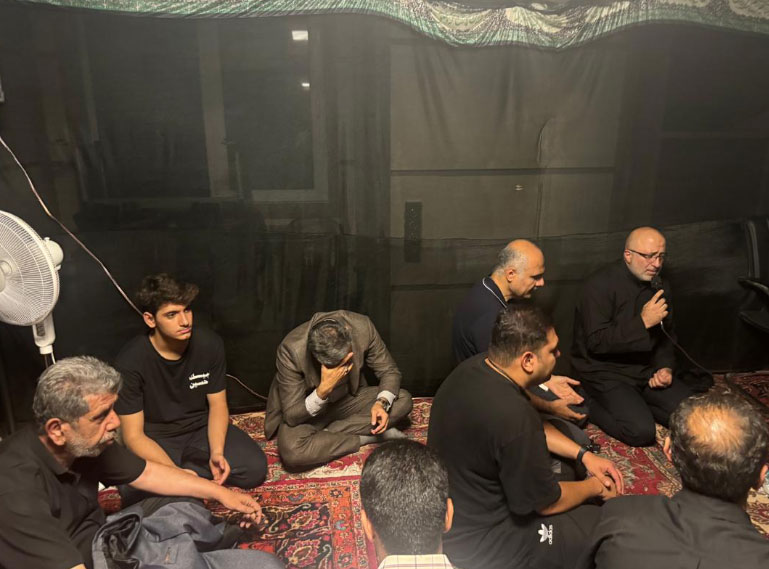 حضور شهردار محترم منطقه ۱۲ تهران، جناب آقای دکتر انارکی، و شهردار ناحیه ۱، جناب آقای مهندس یلوه